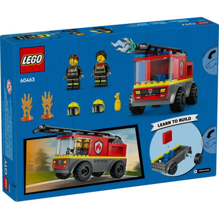  LEGO®  City - Camion de pompieri cu scara (60463), 82 piese [2]