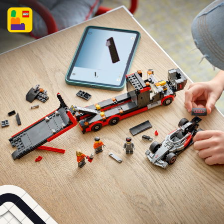 LEGO® City - Camion de prezentare F1® cu masina de curse Audi F1 (60493), 508 piese [3]