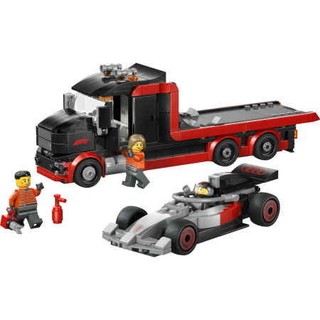 LEGO® City - Camion de prezentare F1® cu masina de curse Audi F1 (60493), 508 piese [7]
