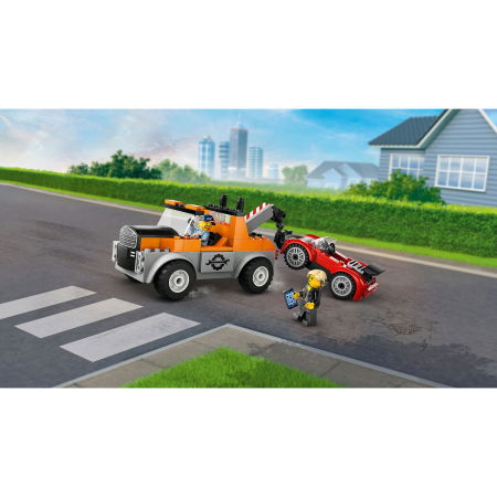  LEGO®  City - Camioneta de tractare si masina sport (60435), 101 piesa  [9]