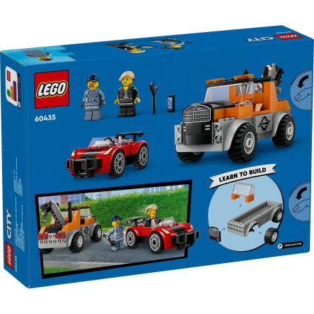  LEGO®  City - Camioneta de tractare si masina sport (60435), 101 piesa  [2]