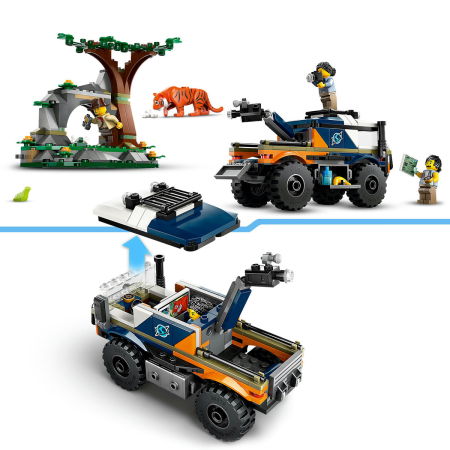  LEGO®  City - Camionul off-road al unui explorator al junglei (60426), 314 piese [8]
