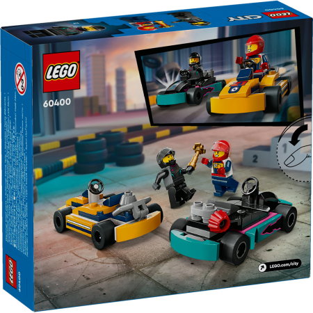 LEGO® City -  Carturi si piloti de curse (60400), 99 piese [2]