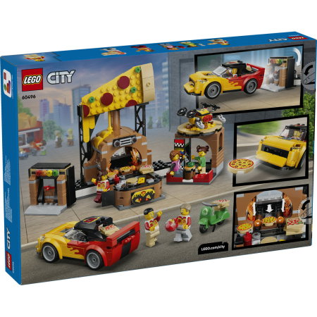 LEGO® City - Experienta livrarii de pizza cu vehicule (60496), 494 piese [2]