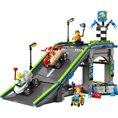  LEGO®  City - Fara limite: Rampa pentru curse de masini (60460), 436 piese [8]