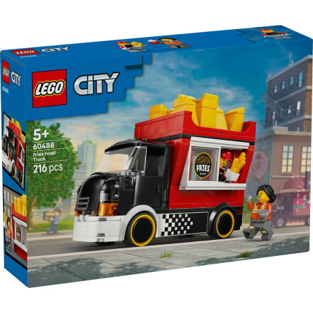 LEGO - LEGO® City -  Furgoneta de cartofi prajiti (60488), 216 piese