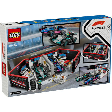  LEGO®  City - Garaj F1 si masini Mercedes-AMG si Alpine (60444), 678 piese [2]