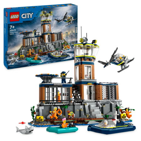 LEGO - LEGO® City - Insula-inchisoare (60419), 980 piese