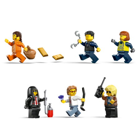 LEGO® City - Jaf in trenul poliției (60508), 1313 piese [5]