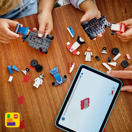  LEGO®  City - Masini de curse F1 Williams Racing si Haas F1 (60464), 92 piese [4]