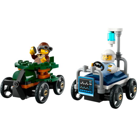LEGO® City -  Pachet de curse Avion vs. pat de spital (60459), 70 piese [8]