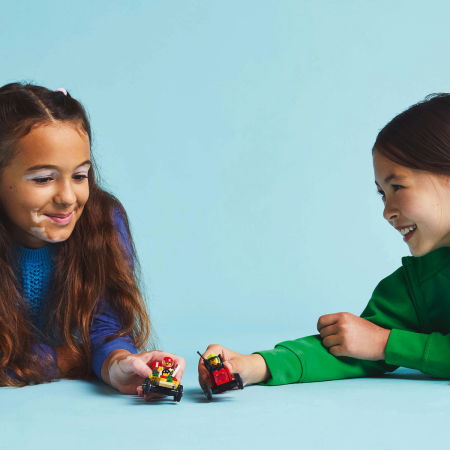  LEGO®  City - Pachet de curse Furgoneta de pizza vs. camion de pompieri (60458), 70 piese [6]