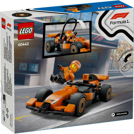 LEGO®  City - Pilot F1 cu masina de curse McLaren (60442), 86 piese [2]