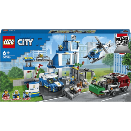 LEGO® City - Sectie de politie (60316), 668 piese [4]