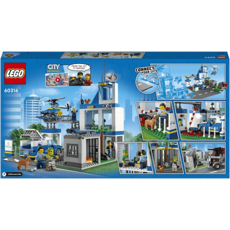 LEGO® City - Sectie de politie (60316), 668 piese [10]