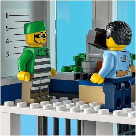 LEGO - LEGO® City - Sectie de politie (60316), 668 piese