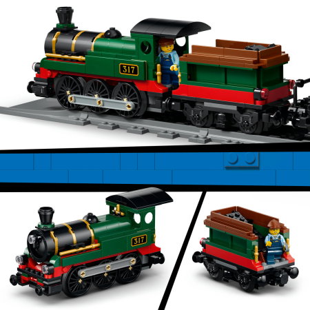 LEGO® City - Tren cu aburi vintage (60511), 575 piese [6]