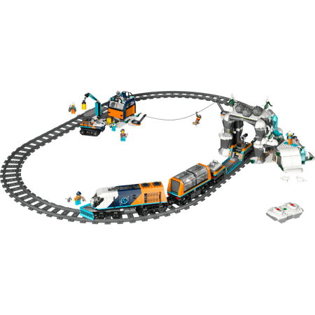  LEGO®  City - Trenul expres al exploratorilor spre Polul Arctic (60470), 1517 piese [8]