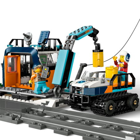  LEGO®  City - Trenul expres al exploratorilor spre Polul Arctic (60470), 1517 piese [4]