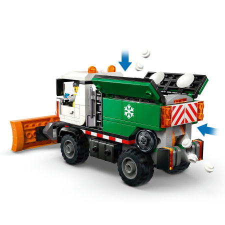 LEGO® City -  Vehicul cu plug de zapada (60490), 263 piese [4]