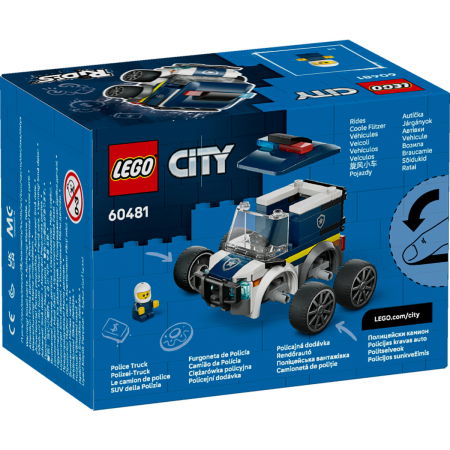 LEGO® City - Vehicule – Camioneta de politie (60481), 71 piese [2]