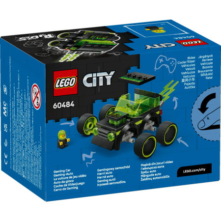 LEGO® City -  Vehicule – Masina de curse din jocuri video (60484), 64 piese [2]