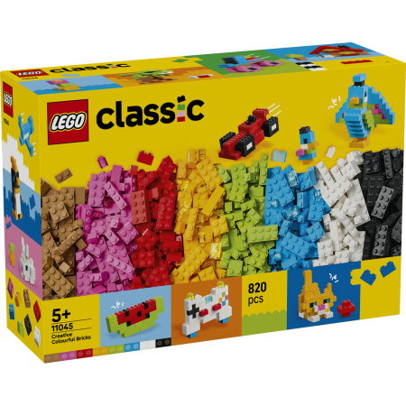 LEGO - LEGO® Classic - Caramizi creative in culori (11045), 820 piese
