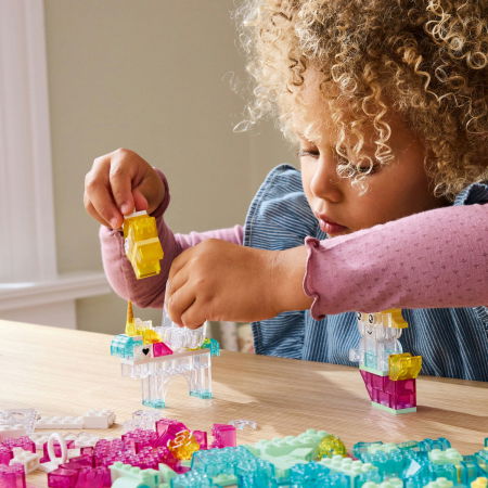  LEGO®  Classic - Cutie transparenta magica (11040), 340 piese [4]