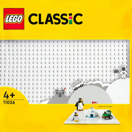 LEGO - LEGO® Classic -  Placa de Baza Alba (11026)