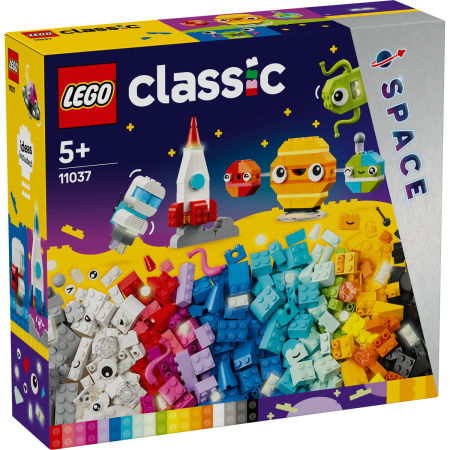 Jucarii copii si jocuri educative -  LEGO®  Classic - Planete creative (11037), 450 piese