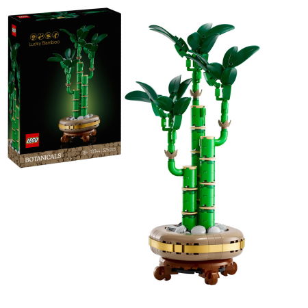 Jucarii copii si jocuri educative -  LEGO®  Colectia Botanica - Bambus norocos (10344), 325 piese