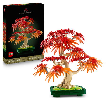 LEGO - LEGO®  Colectia Botanica - Bonsai de artar japonez rosu (10348), 474 piese