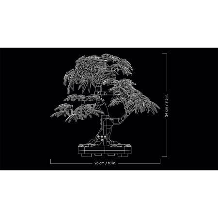 LEGO®  Colectia Botanica - Bonsai de artar japonez rosu (10348), 474 piese [8]