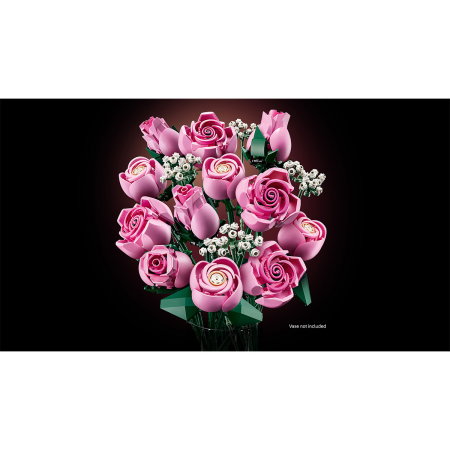 LEGO® Colectia Botanica -  Buchet de trandafiri roz (10374), 789 piese [9]