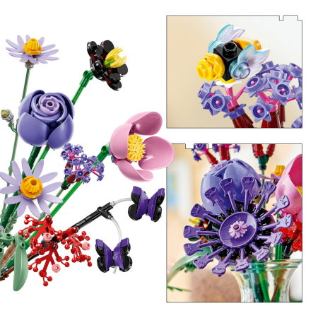 LEGO® Colectia Botanica - Buchetul de flori al Oliviei Rodrigo (11507), 400 piese [5]