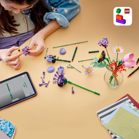 LEGO® Colectia Botanica - Buchetul de flori al Oliviei Rodrigo (11507), 400 piese [4]