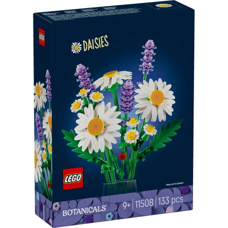 Jucarii copii si jocuri educative - LEGO® Colectia Botanica - Margarete (11508), 133 piese
