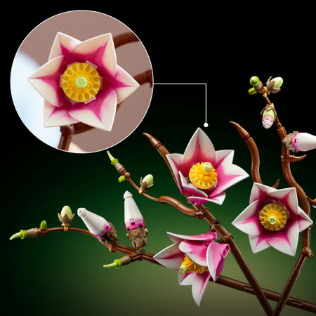 LEGO® Colectia Botanica - Ramuri de magnolie (11510), 435 piese [4]