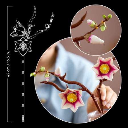 LEGO® Colectia Botanica - Ramuri de magnolie (11510), 435 piese [5]