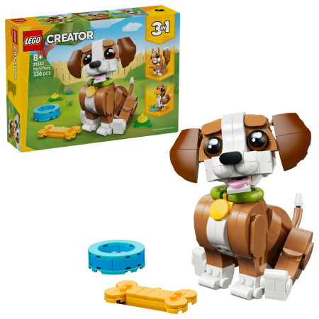 LEGO - LEGO® Creator -  Animale adorabile: Catelus jucaus (31382), 336 piese