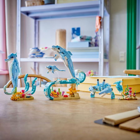 LEGO® Creator - Animale marine: Delfini superbi (31385), 542 piese [7]