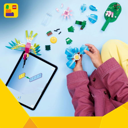 LEGO® Creator -  Animale salbatice: Colibri colorat (31384), 312 piese [5]