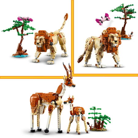 LEGO® Creator - Animale salbatice din safari (31150), 780 piese [8]