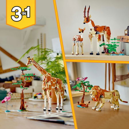 LEGO® Creator - Animale salbatice din safari (31150), 780 piese [9]