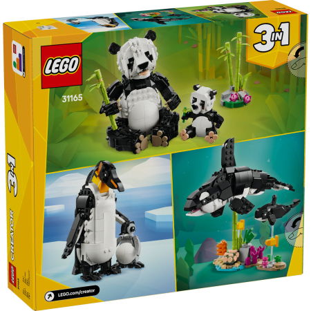 LEGO® Creator - Animale salbatice: Familia de ursi panda (31165), 626 piese [2]