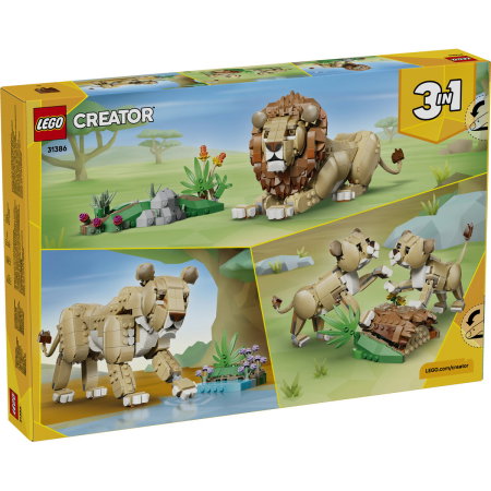 LEGO® Creator - Animale salbatice: Leu maiestuos (31386), 839 piese [2]
