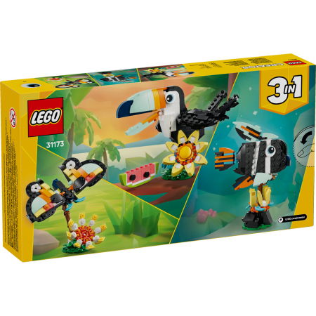 LEGO®  Creator - Animale salbatice: Tucan tropical (31173), 225 piese [2]