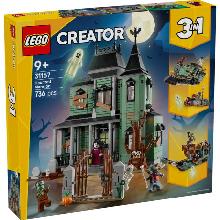 LEGO - LEGO®  Creator - Conacul bantuit (31167), 736 piese