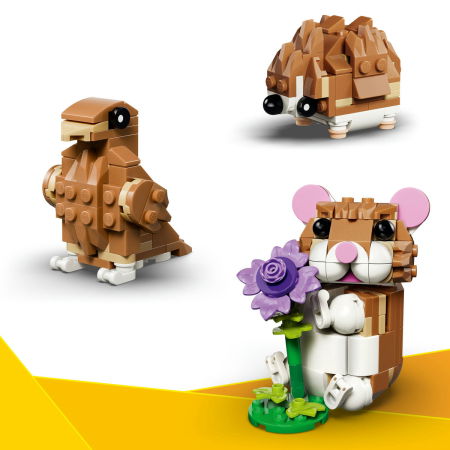 LEGO® Creator - Hamster adorabil cu o floare (31376), 166 piese [6]