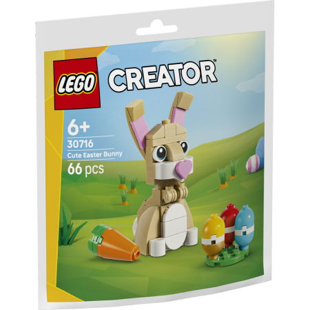 LEGO - LEGO® Creator - Iepuras dragalas de Paste (30716), 66 piese
